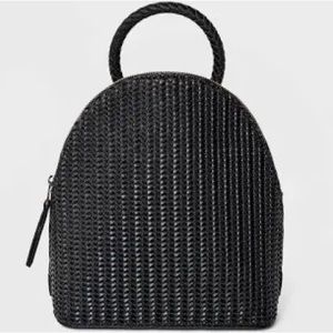 NWOT Universal Thread Womens Black Woven Purse
